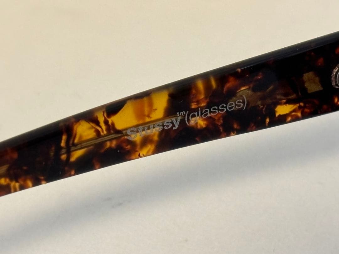 Stussy/ステューシー/naomi/サングラス/限定/デミ柄/ケース付/良品