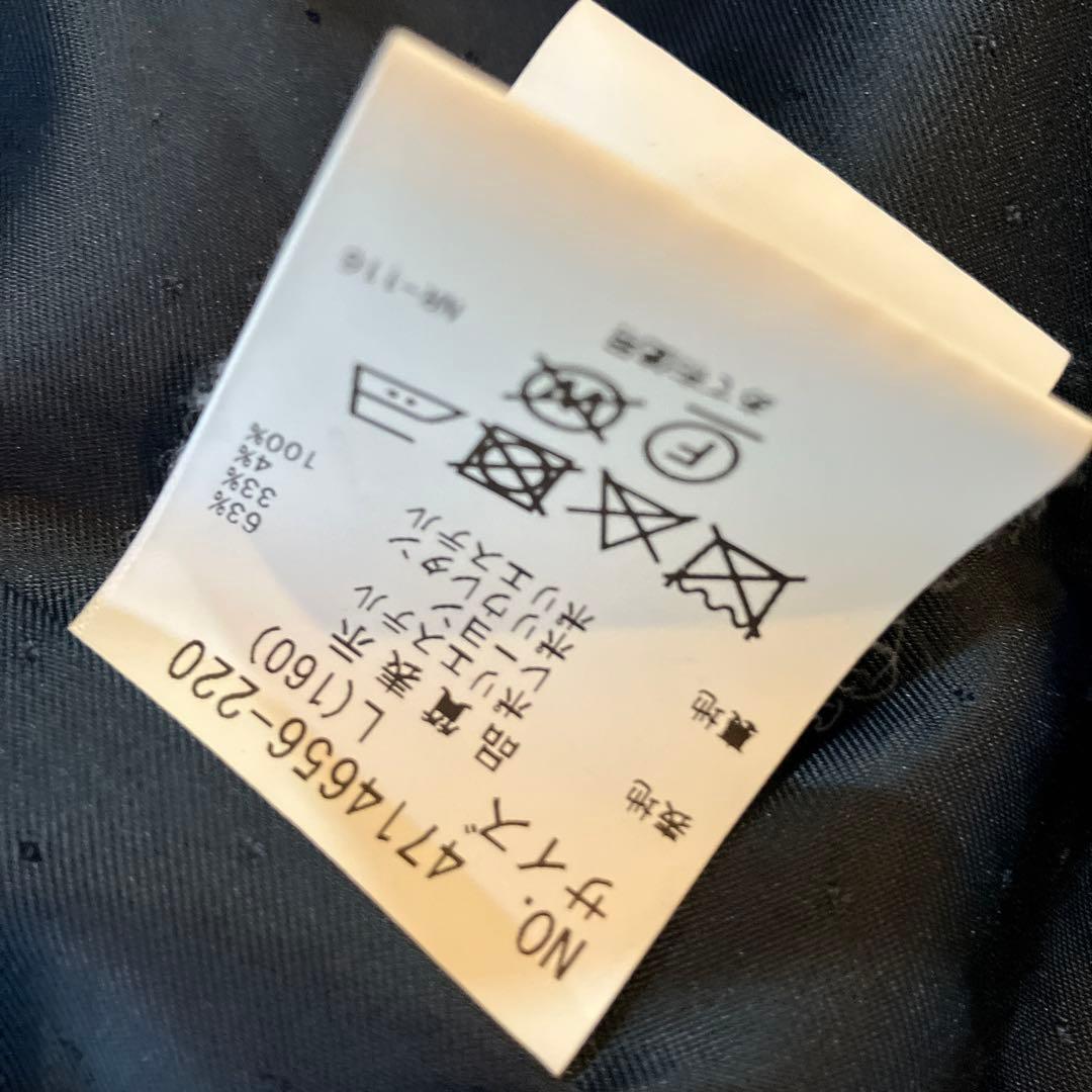 美品☆ポンポネット LL 165 L 160 受験卒業服 ジャケットドレス