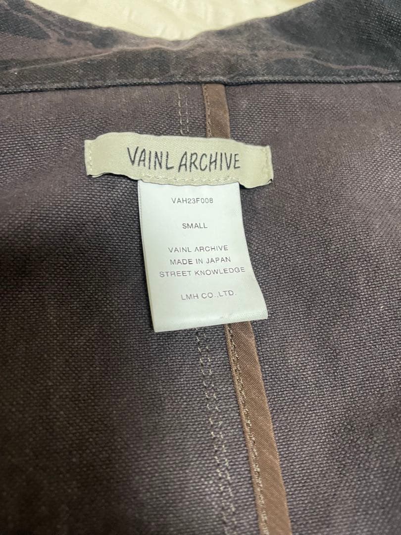 ジャケット・アウター VAINL ARCHIVE PATRICK-TC