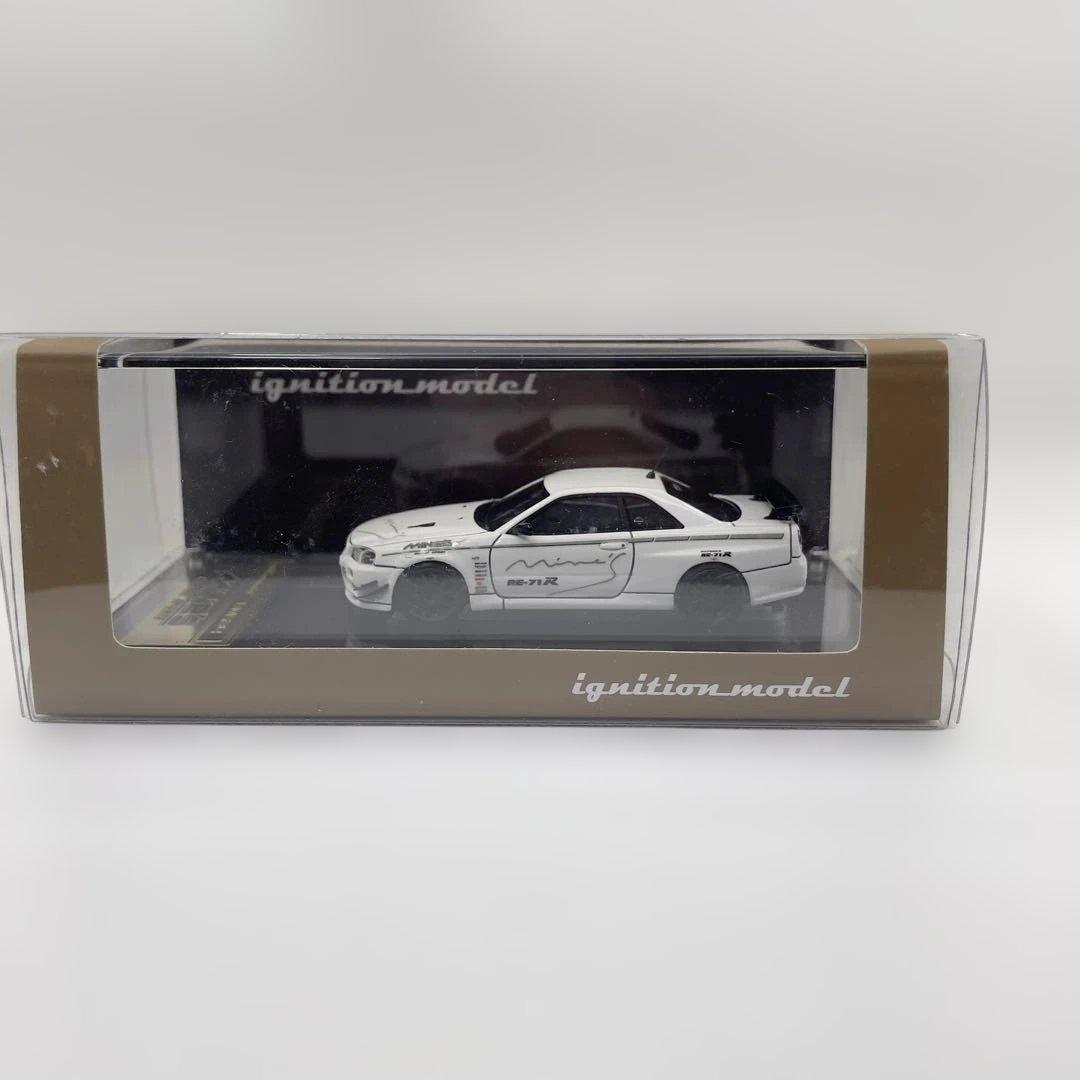 イグニッションモデル 1/64 R34 GT-R MINE'S