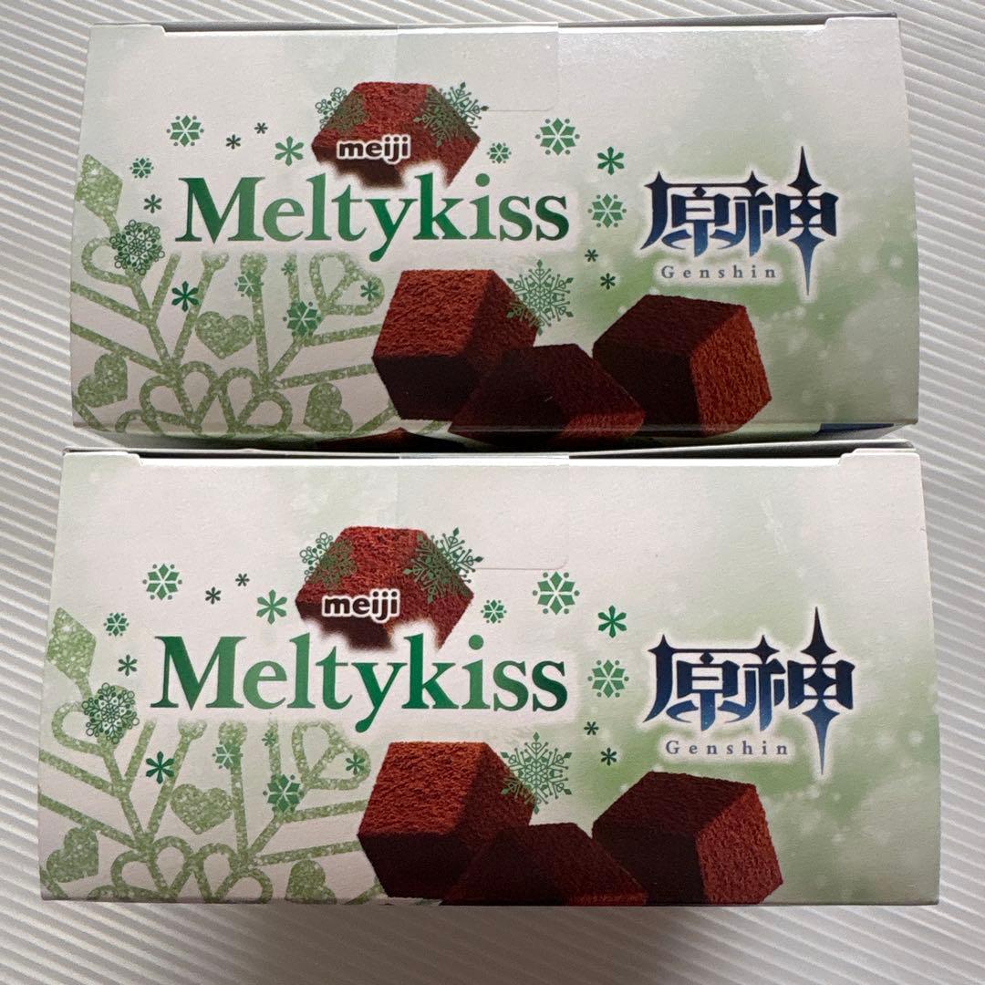 ローソン　原神 メルティーキッス 6箱セット　クリアカード入り　新品