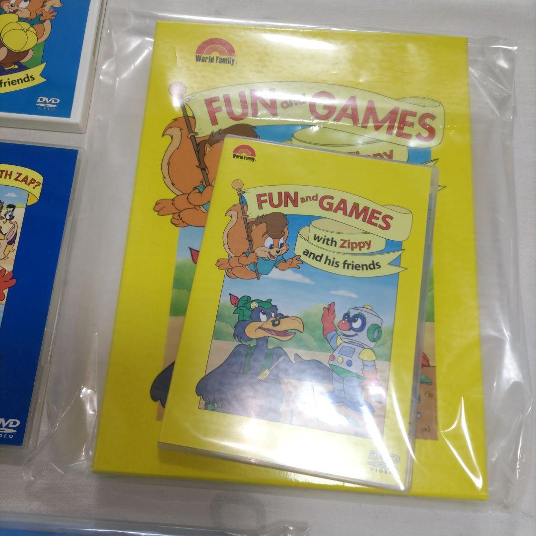 ディズニー　ワールドファミリークラブ　英語教材　DVD　本　セット