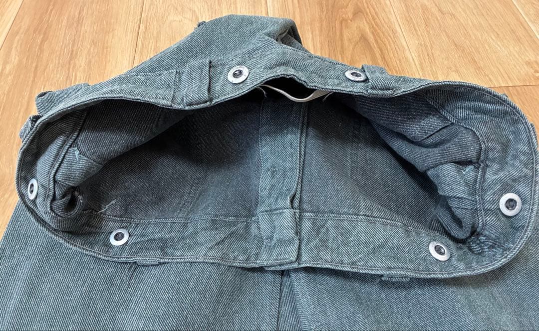 スイス軍 50's 前期型 ヴィンテージ デニムワークパンツ　W92cm