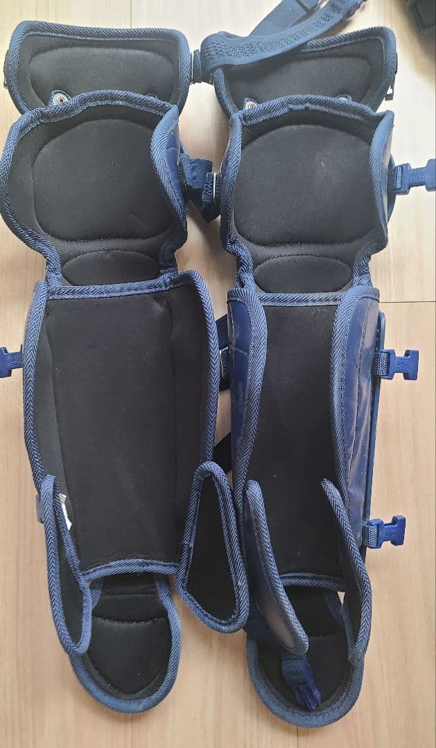 ZETT ミズノ 軟式野球用 キャッチャー防具 ネイビー