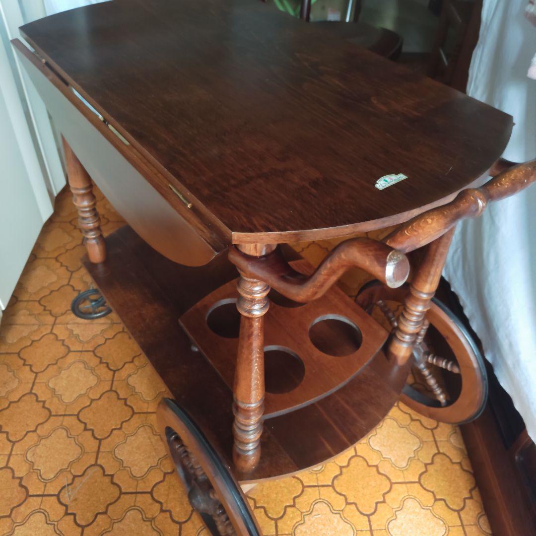 ☆ぺいさま専用☆丸テーブル　バタフライワゴン　オブジェワゴン