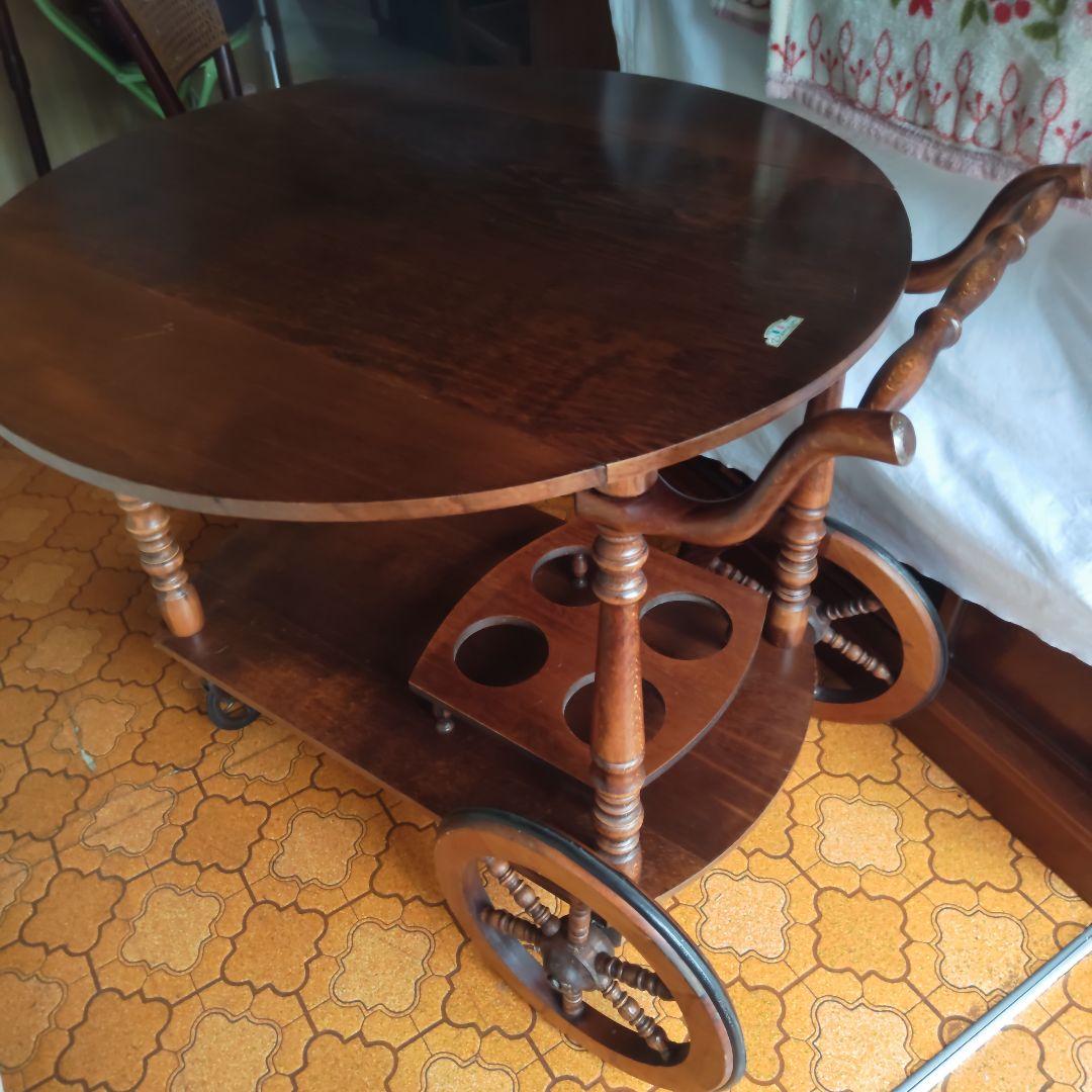 ☆ぺいさま専用☆丸テーブル　バタフライワゴン　オブジェワゴン