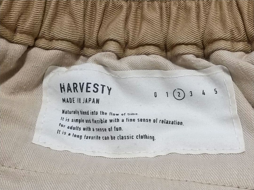 HARVESTY CHINO CIRCUS PANTS(サイズ2)
