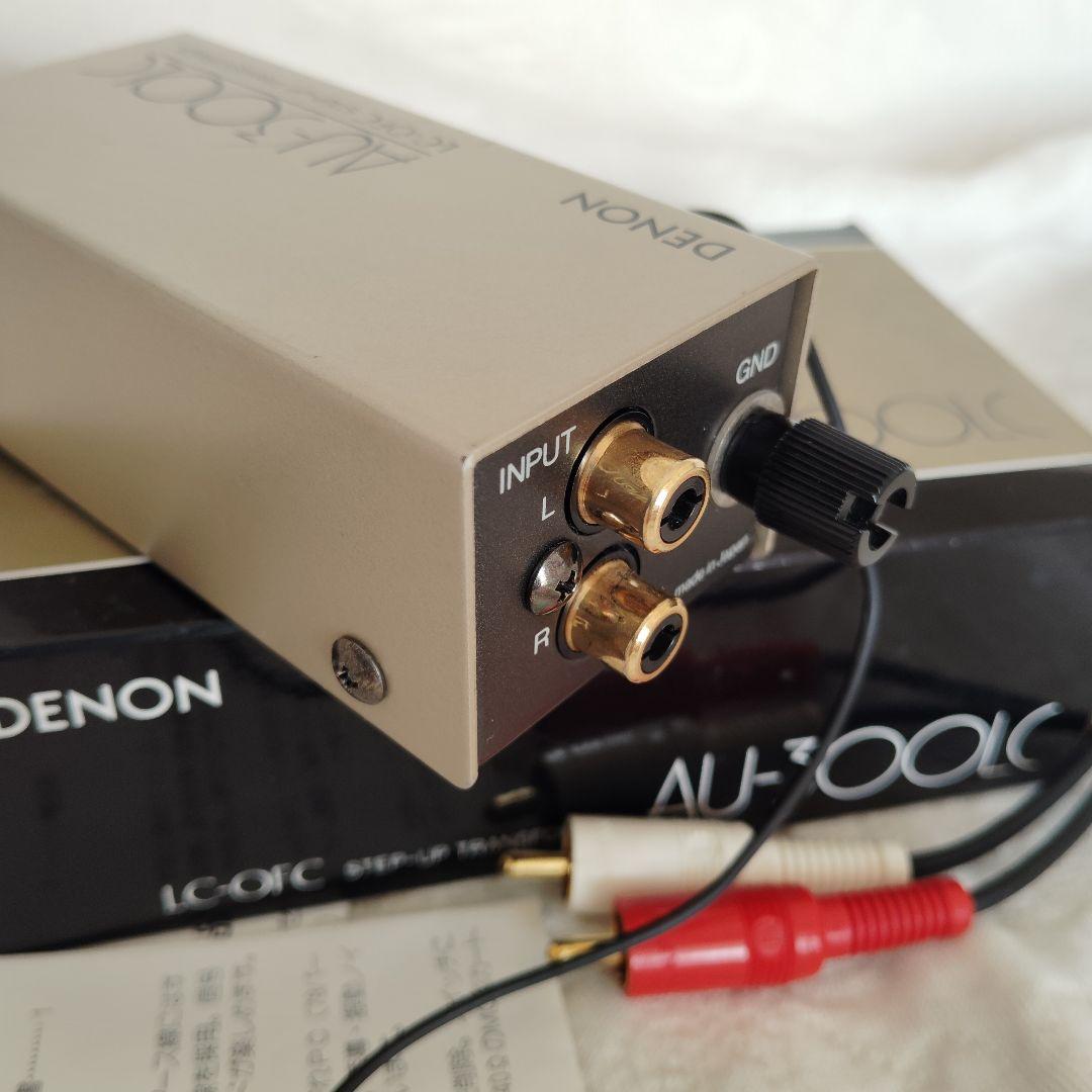 デノン AU-300LCMCカートリッジ用(DL-103等)昇圧トランス 良好品