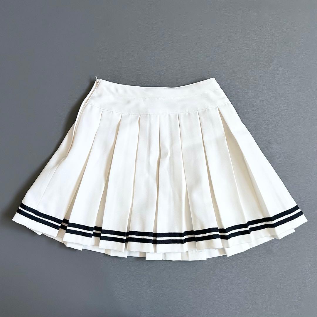 1183y美品 レピピアルマリオ セーラー卒服3点セットアップ 白 150