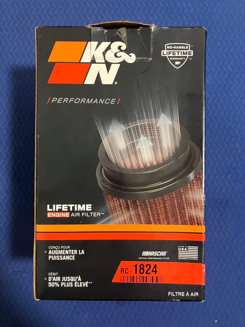 未使用　ヨシムラ　K&N ケーアンドエヌ エアフィルター　カスタムフィルター