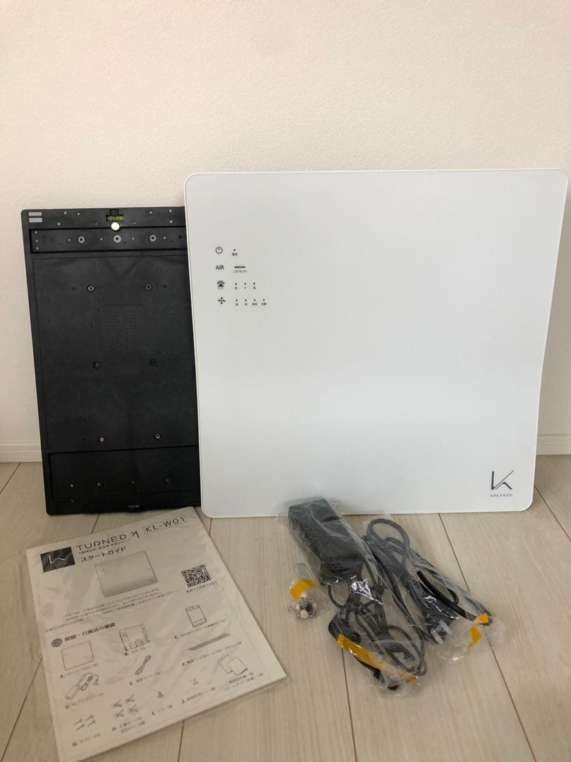 カルテック KL-W01 光触媒除菌 脱臭機 壁掛け 空気清浄機　2020年製