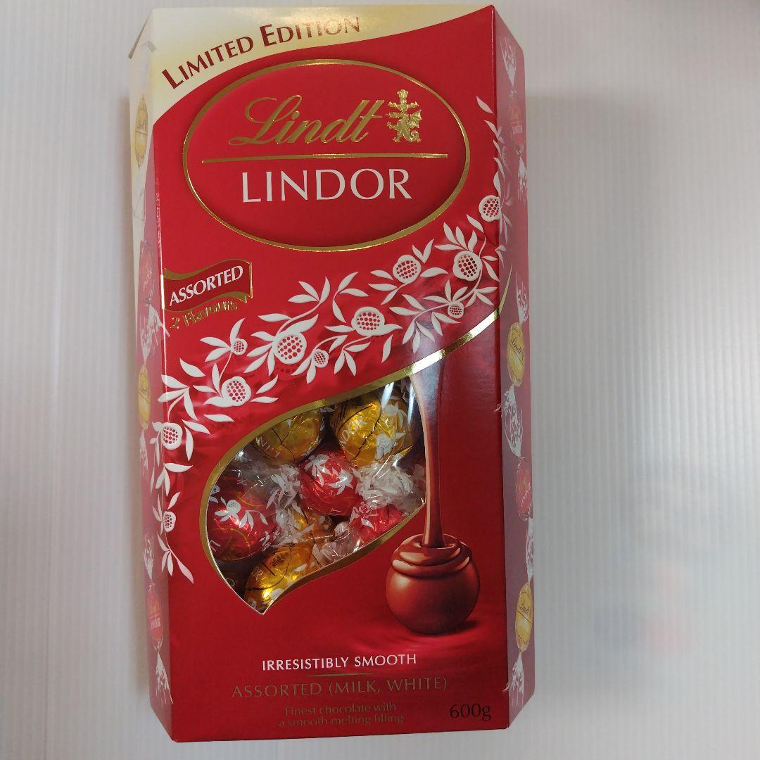 リンツ　リンドールアソート、ダークアソート、ミルク&ホワイト、各600g　計３箱