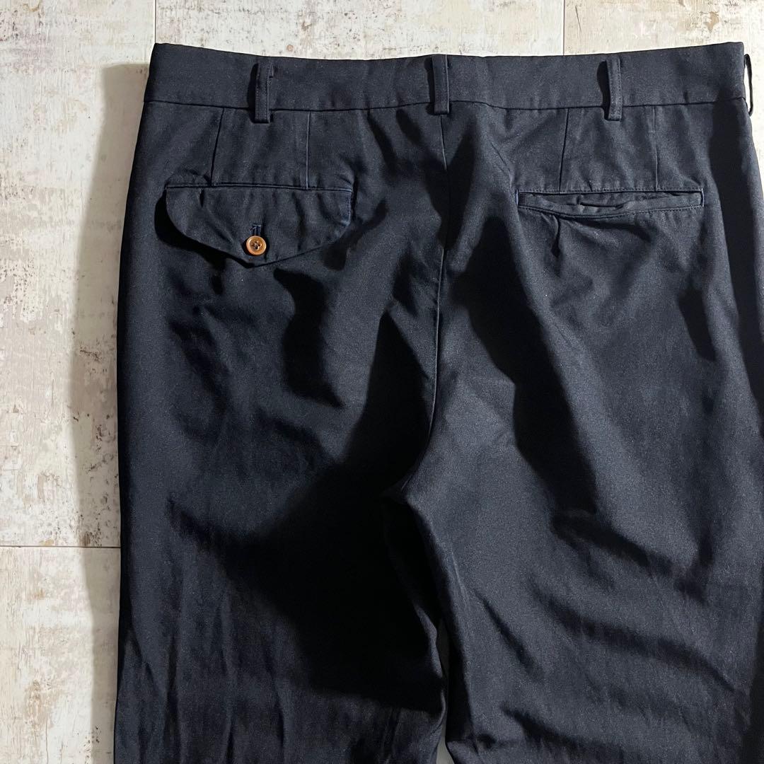 COMME des GARÇONS HOMME PLUS ポリ縮絨 スラックス