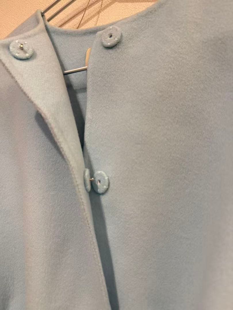 le PHIL ソフトウールリバーポンチョコート