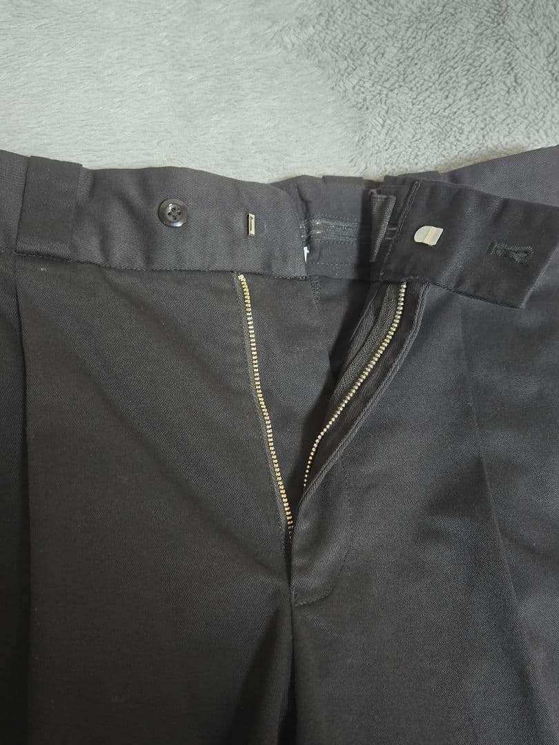 CAHLUMN カウラム TC Twill 1 Tuck Pants L 美品