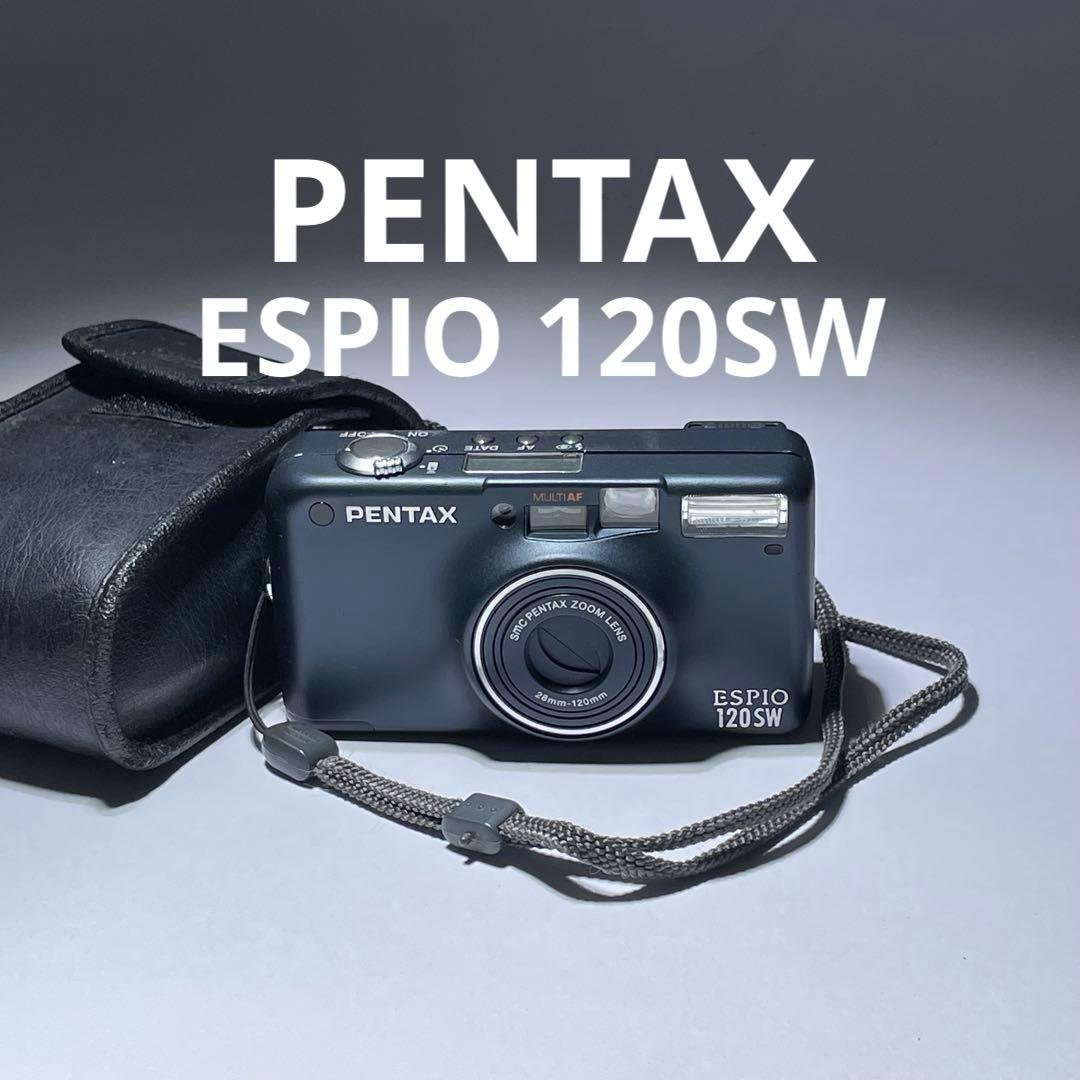 PENTAX ESPIO 120SW 青　フィルムカメラ