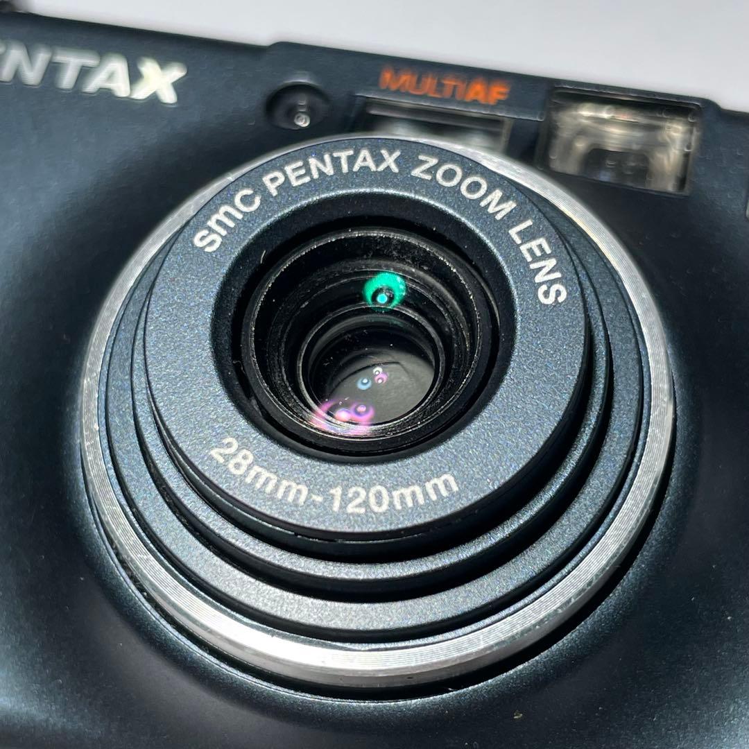 PENTAX ESPIO 120SW 青　フィルムカメラ