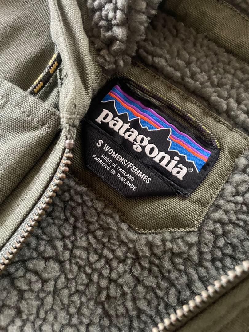 【正規品】パタゴニア モッズコート S カーキ ミタリー 美品