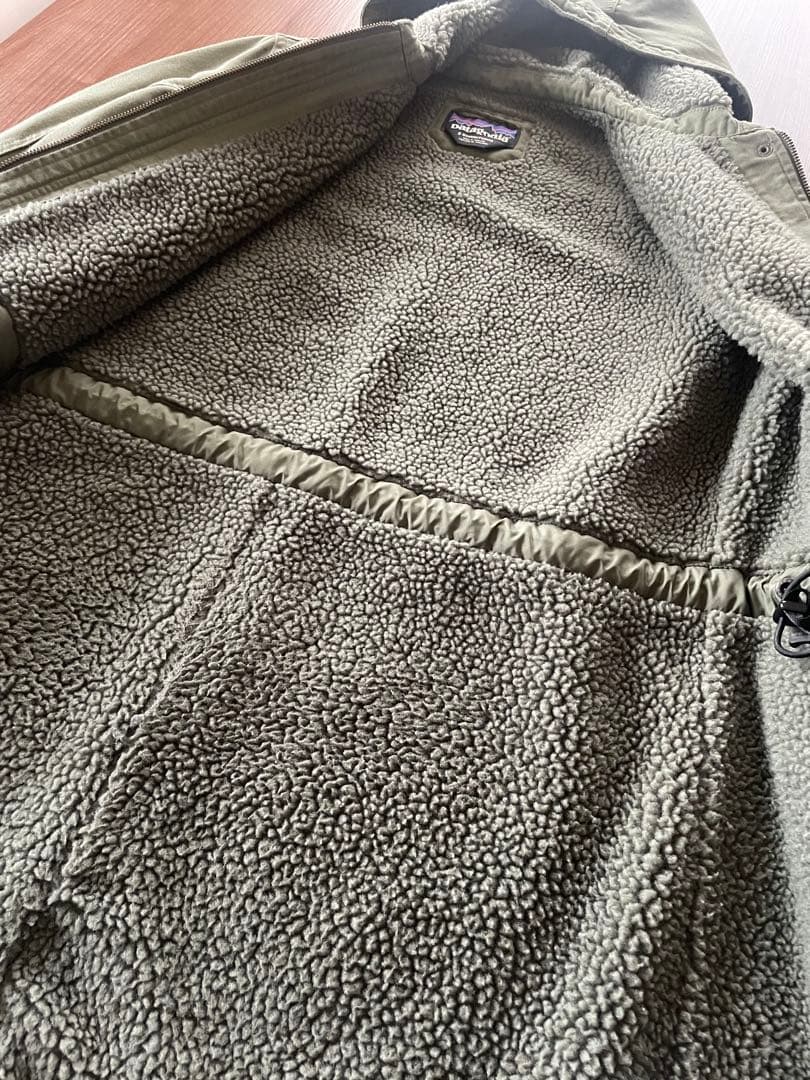 【正規品】パタゴニア モッズコート S カーキ ミタリー 美品