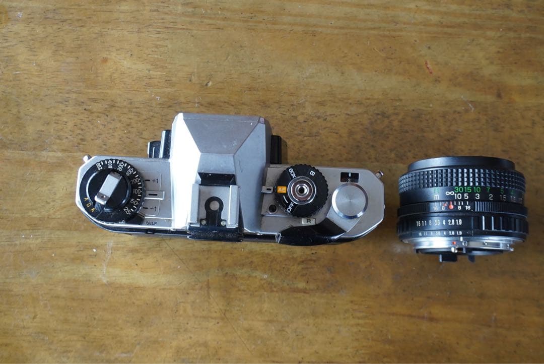 フィルムカメラレンズ　ジャンクセット
