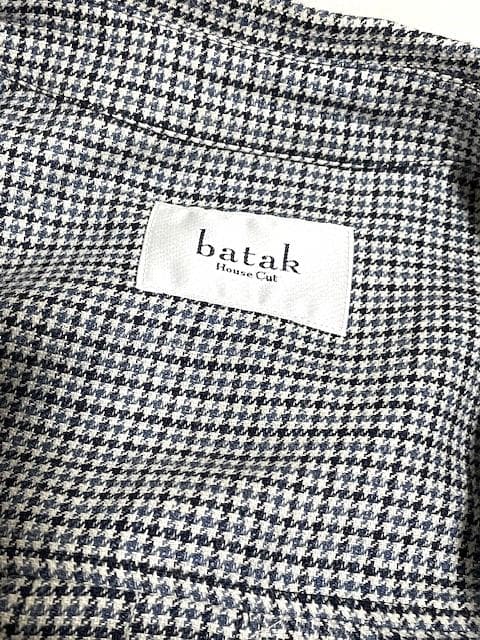 batak house cut 3者混毛 サファリジャケット サイズ36