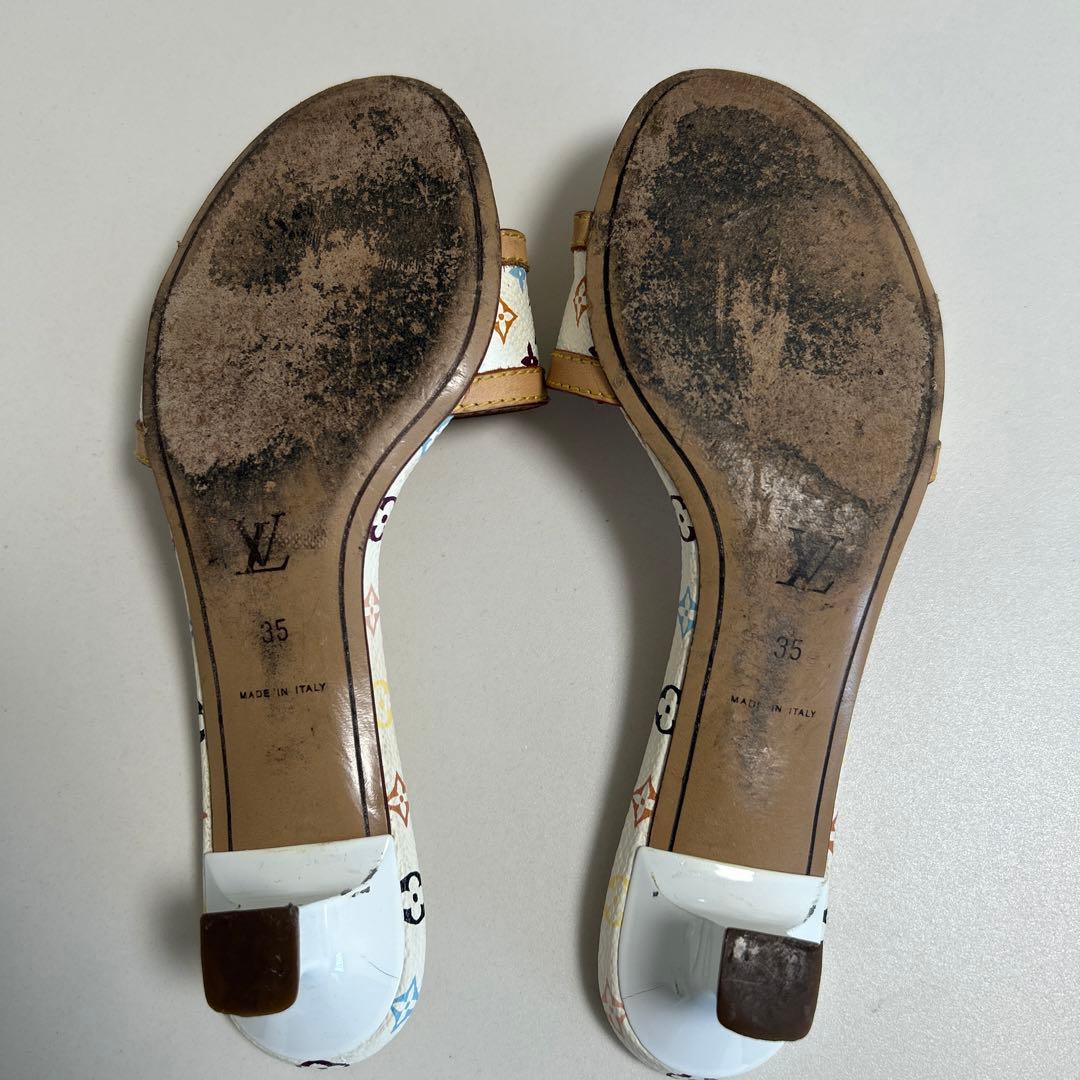 LOUIS VUITTON マルチカラー　ミュール　大阪高島屋購入品