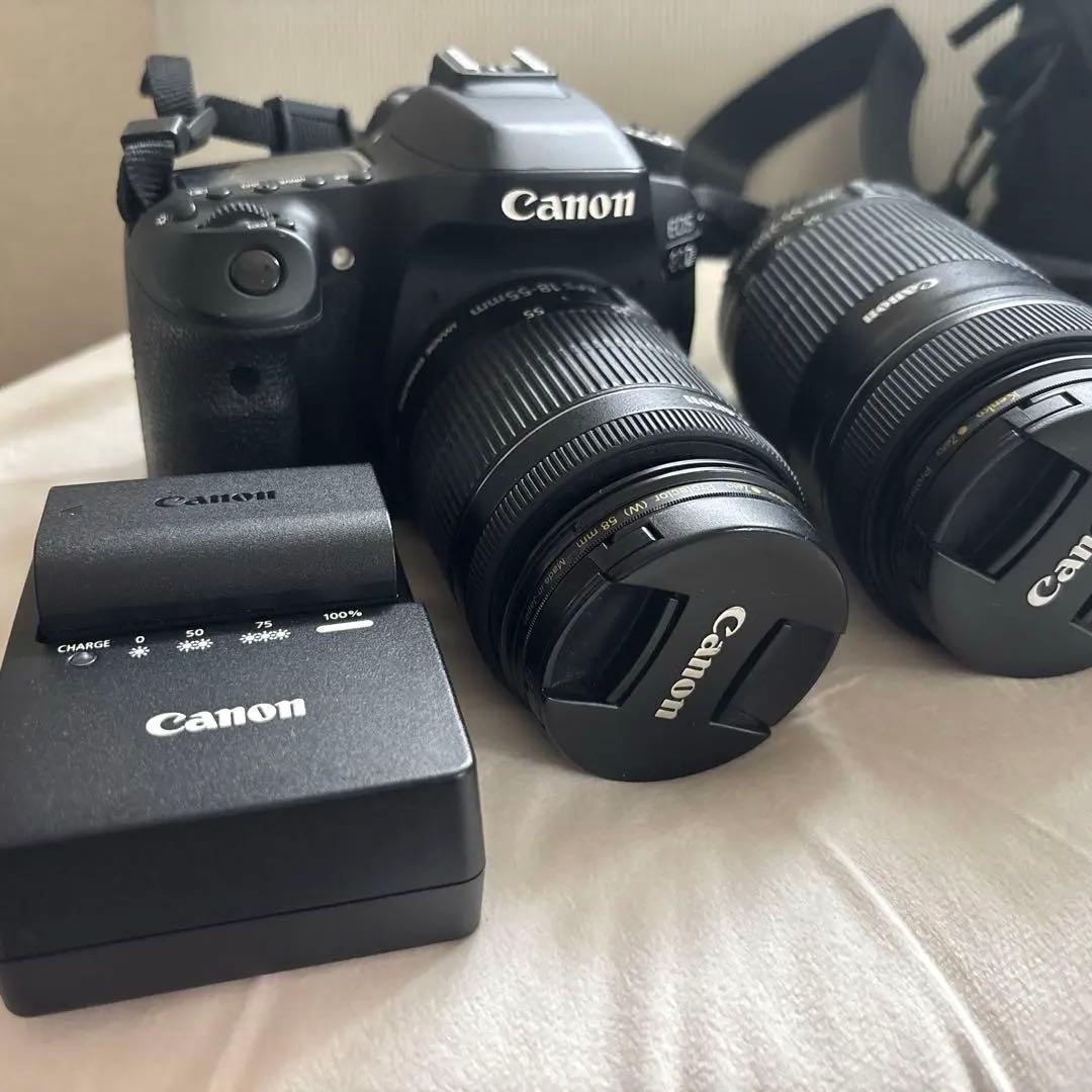 Y*i様 CANON EOS 80D ダブルズームキット 保証書付きフルセット