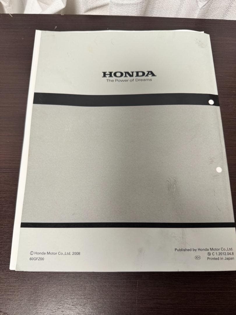 はろんHONDA GYRO Canopy サービスマニュアル