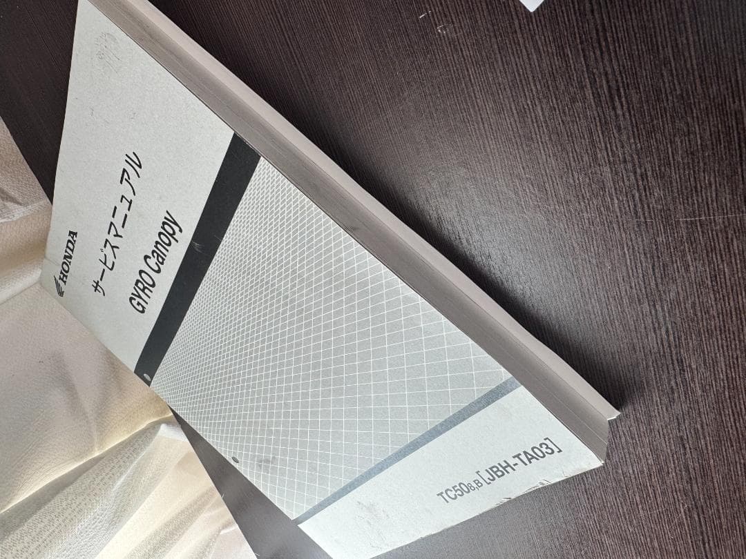 はろんHONDA GYRO Canopy サービスマニュアル