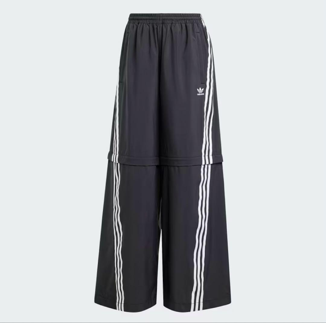 adidas/ADILENIUMシーズン2オーバーサイズジップオフトラックパンツ
