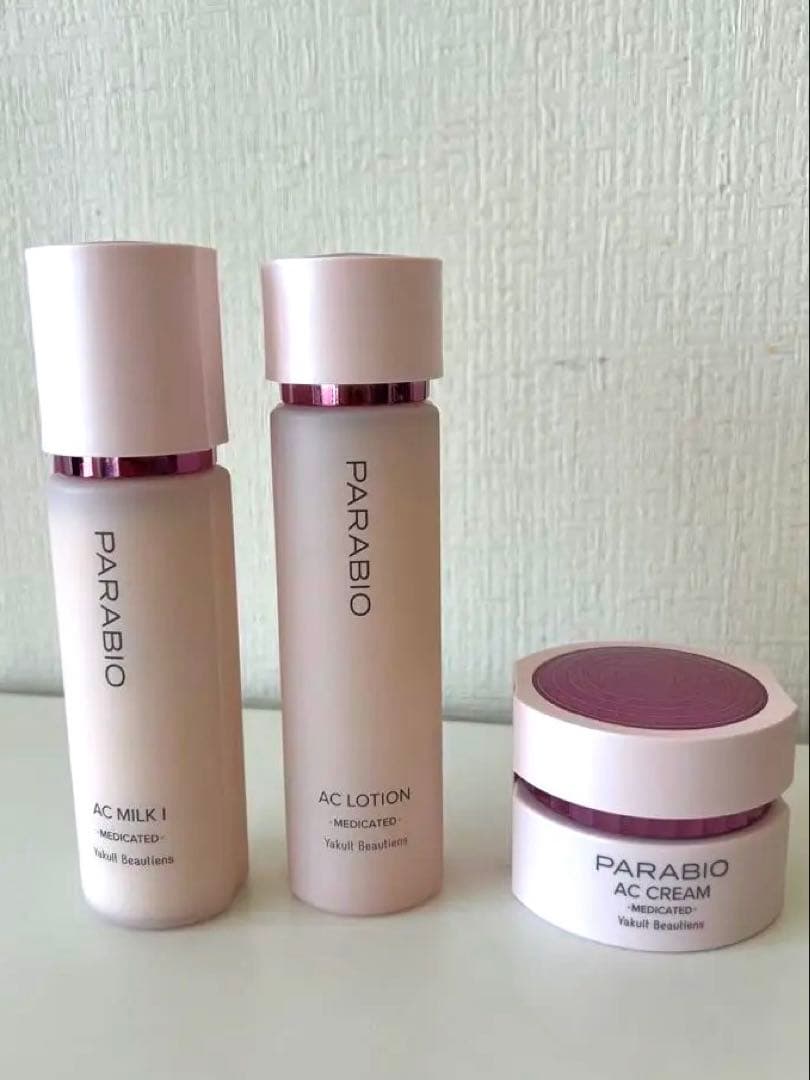 新品未使用 PARABIO AC 化粧水、乳液、クリーム3点セット
