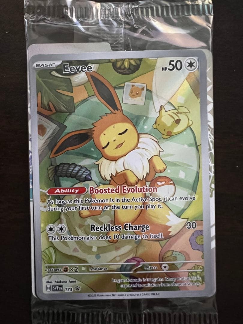 ぽ*う様 未開封 イーブイ プロモ ポケモンカード 4パックセット 英語 テラス