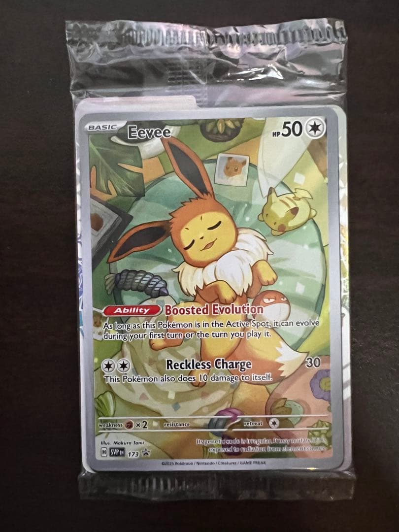 ぽ*う様 未開封 イーブイ プロモ ポケモンカード 4パックセット 英語 テラス