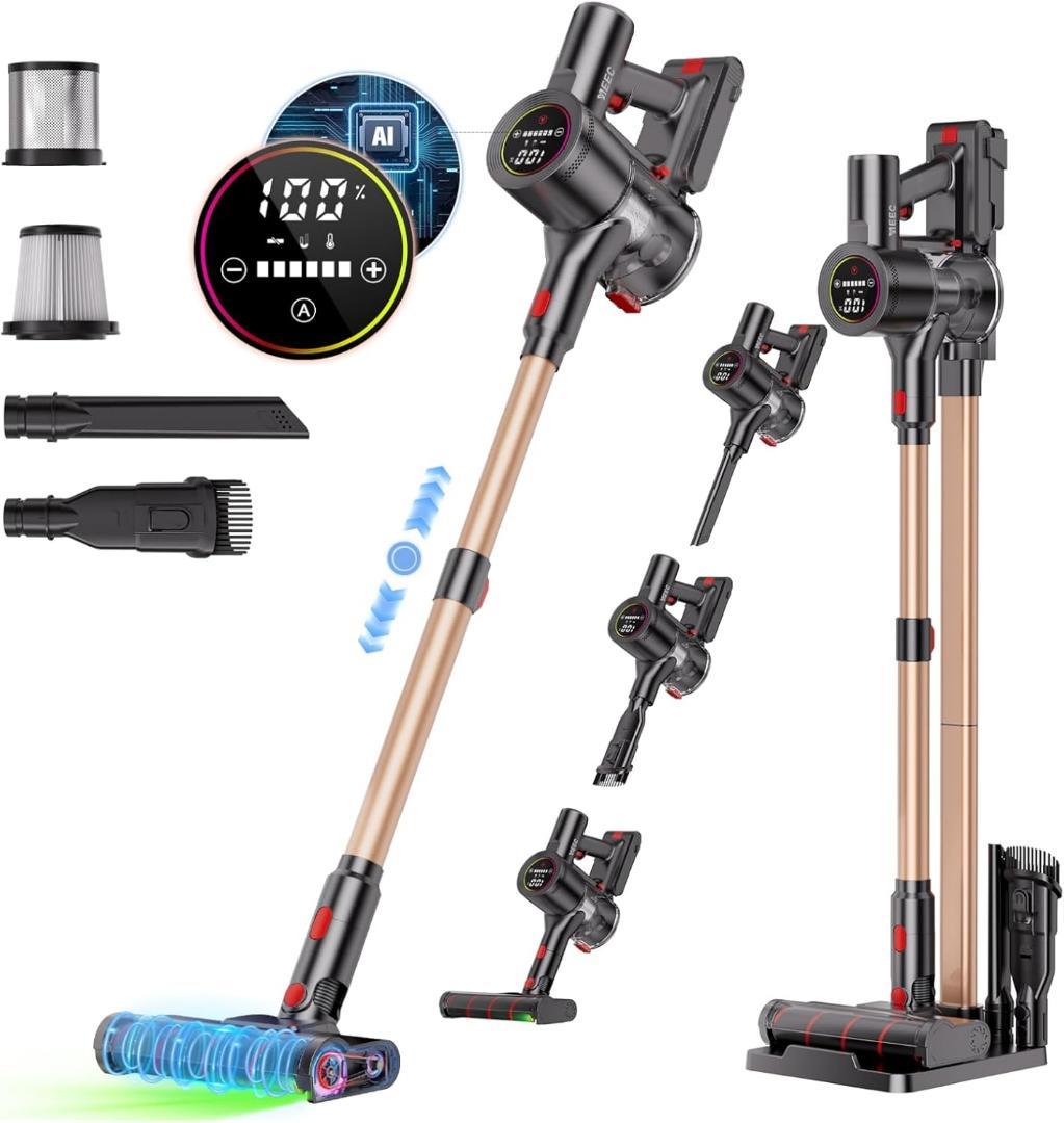 掃除機 コードレス【2026先行販売！業界初独立モーター自走式！80Kpa超強力