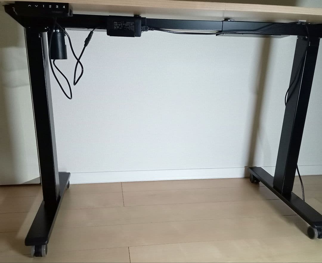 FLEXISPOT 電動昇降式デスク EF1 B キャスター付き