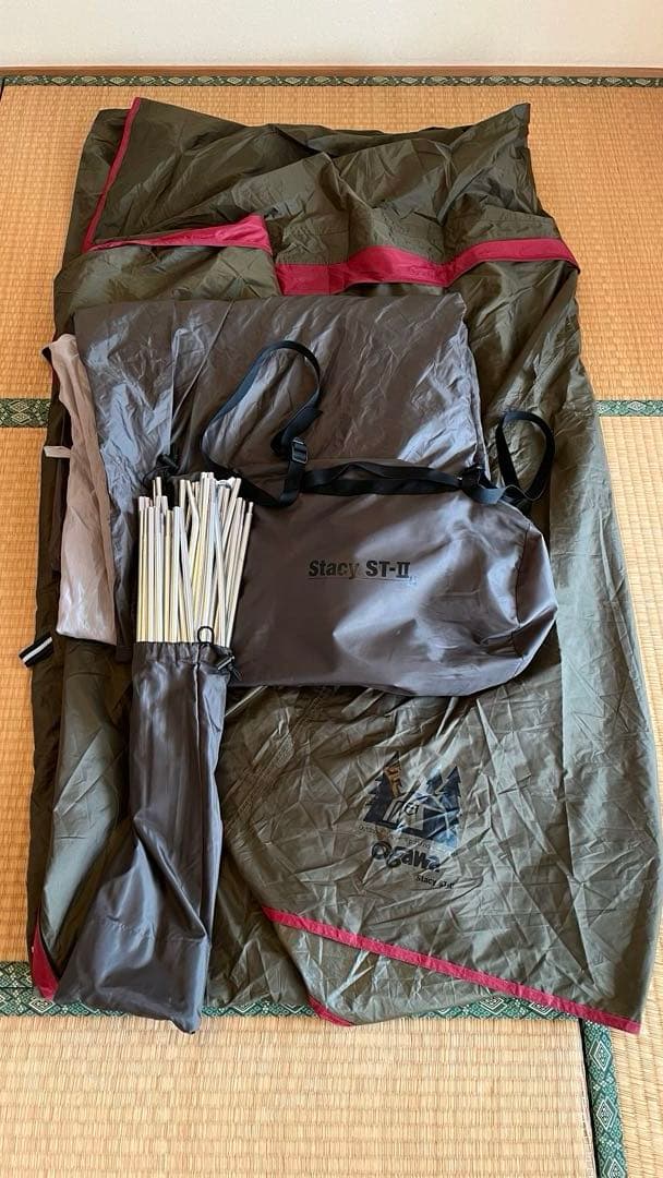 ふ*な様 オガワ　ステイシー ST-Ⅱ カーキ　スタンディングテープ付き