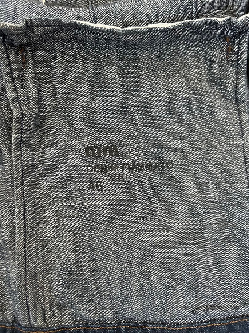 希少miu miu 定価70,000 イタリア製デニムジャケット