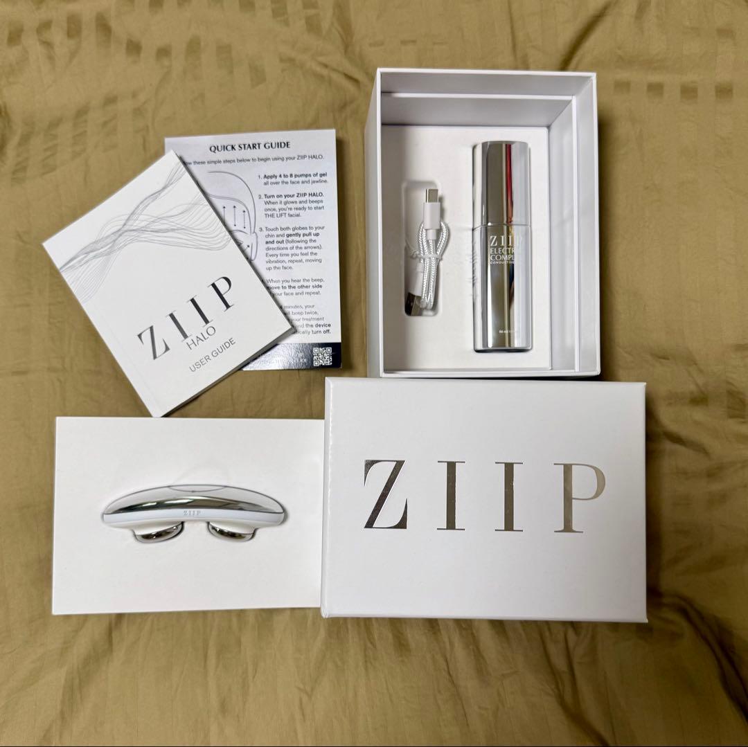 リ*コ様 夏セール！カレントボディ 美顔器 ZIIP HALO マイクロカレント