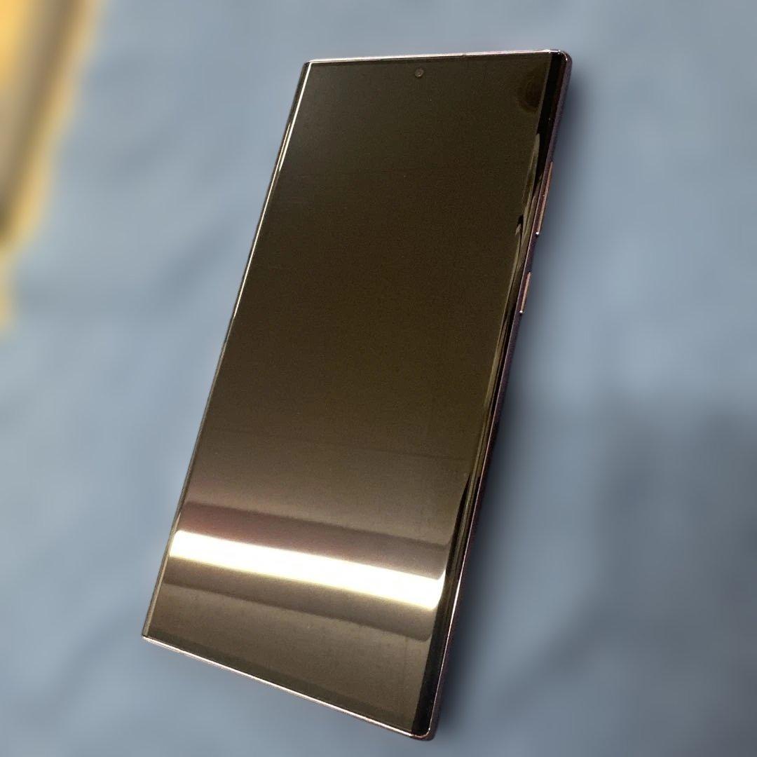 Galaxy S22 Ultra SCG14 au バーガンディ SIMフリー
