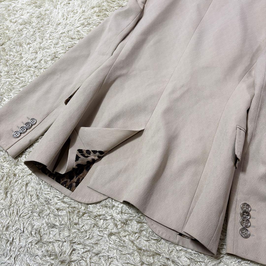 ドルチェ＆ガッバーナ ドルガバ ロゴ金具 レオパード テーラードジャケット