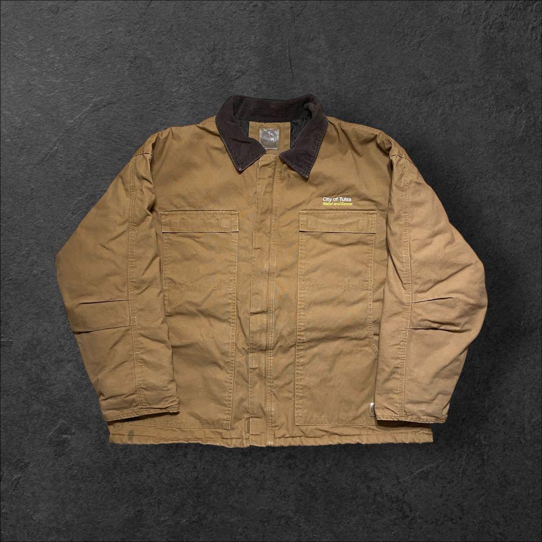 T.M.Y.K.S 3XL襟コーデュロイトラディショナルジャケットダックデ