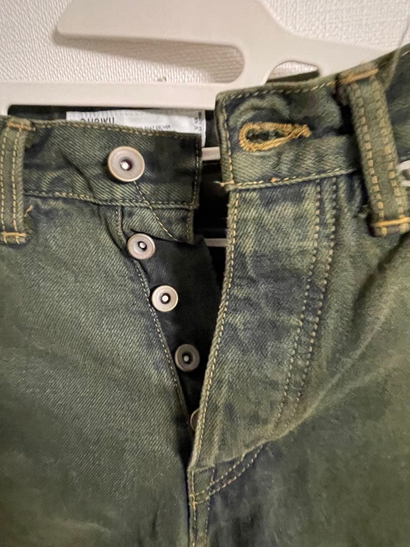 パンツ DAIRIKU 20AW denim pants khaki