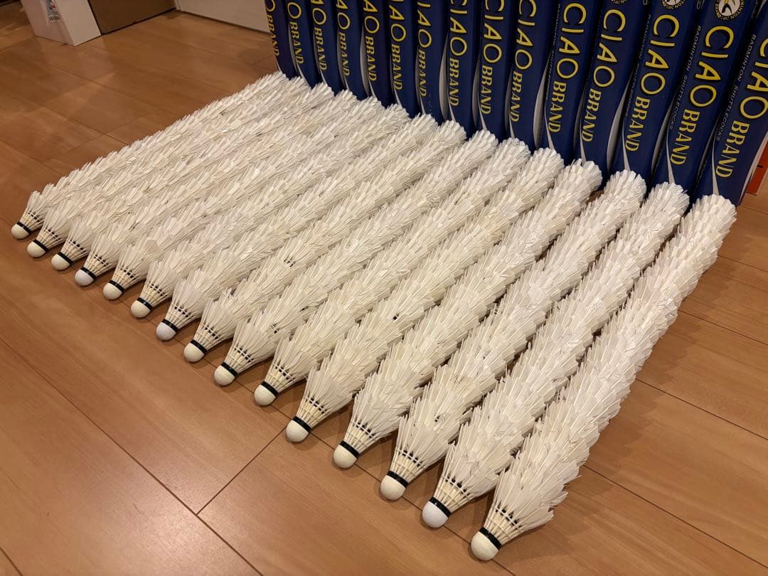 中古バドミントンシャトル　360個