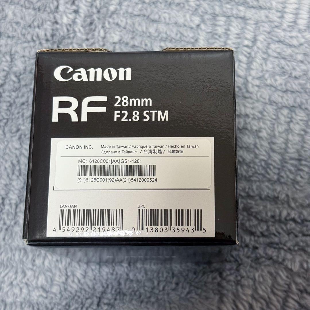 【新品同様・保証証あり】Canon RF28mm F2.8 STM