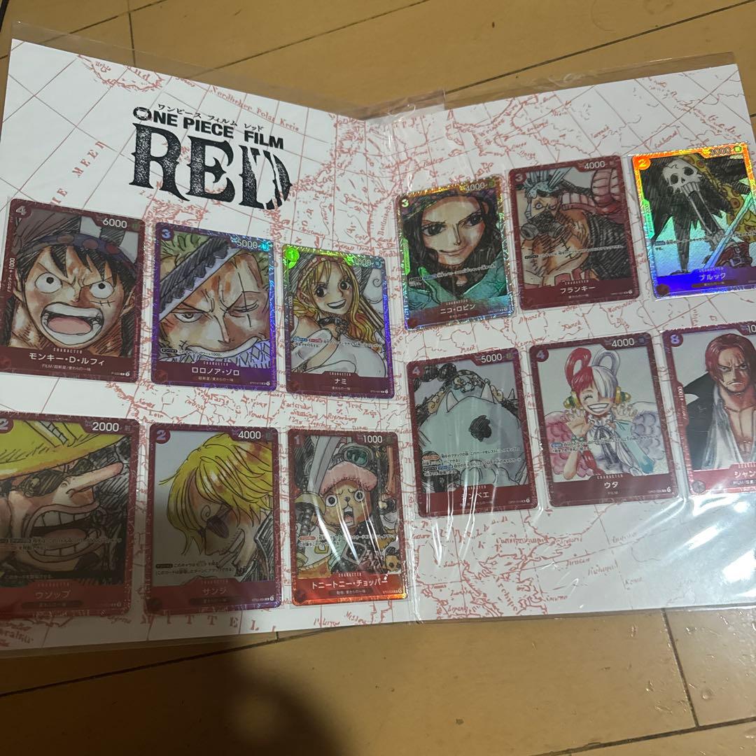 ワンピースカード プレミアムカードコレクション 25周年、FILM REDセット