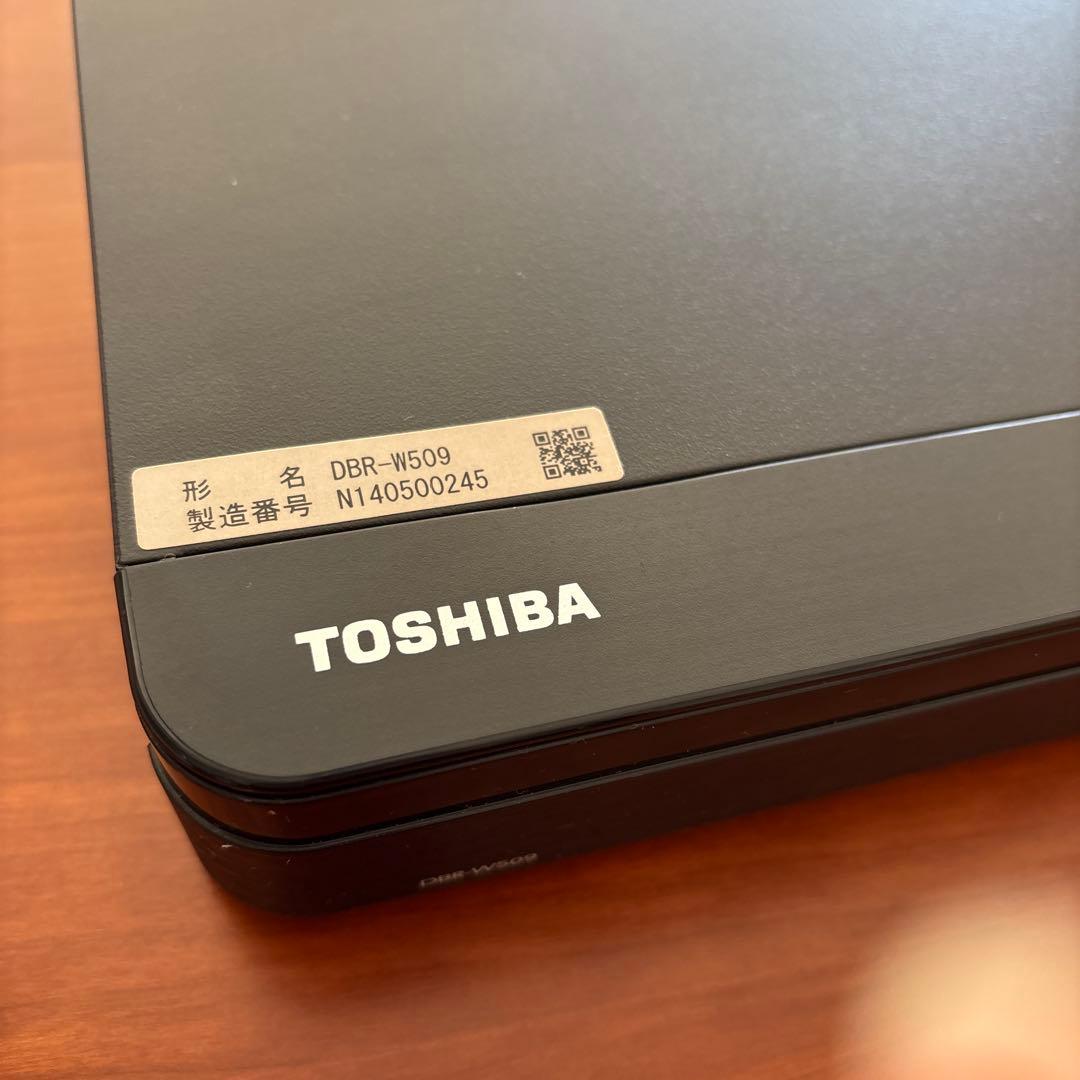 TOSHIBA REGZA DBR-W509 ブルーレイレコーダー