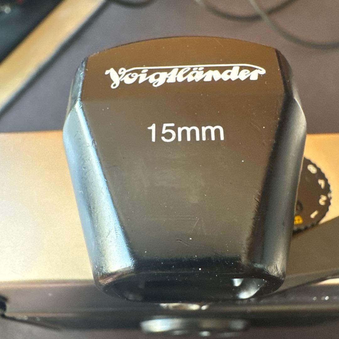 Voigtländer 15mm レンジファインダー用レンズファインダー