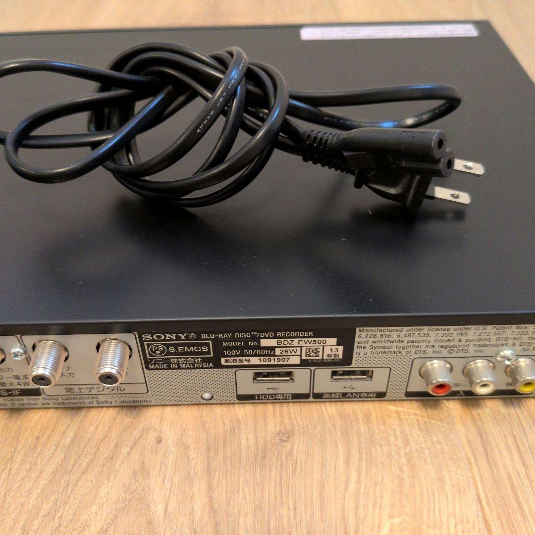 SONY BDZ-EW500 ブルーレイレコーダー
