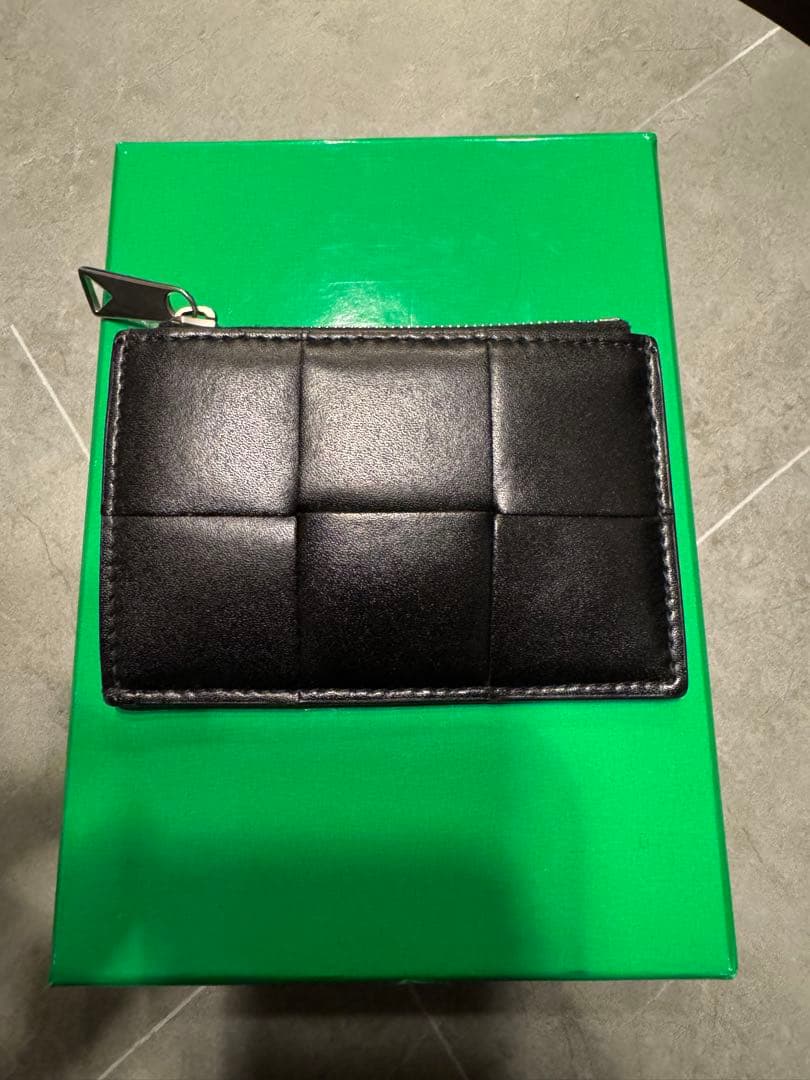 最終値下☆美品☆ボッテガヴェネタ マキシイントレチャート キーポーチ　キーリング