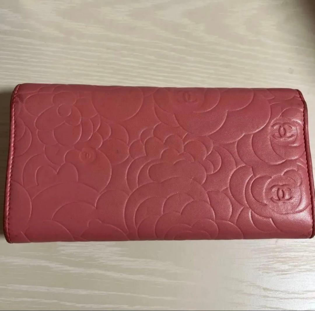 CHANEL カメリア 長財布 ココマーク